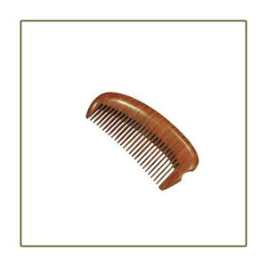 Peine para Barba SC 12W Peine para Barba de madera natural Peine para Barba para hombres de madera de fabricante indio - Product Image 1