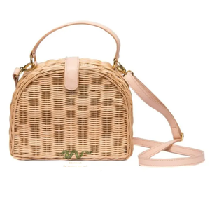 Sac à main en rotin décontracté pour femmes, fait à la main, taille personnalisée, logo personnalisé, design élégant, respectueux de l'environnement, fabriqué au Vietnam - Product Image 1