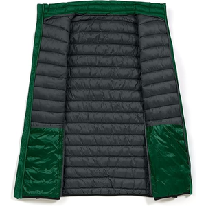 OEM ODM Wholesale Canvas Stand Collar <b>Warm</b> Thick Windproof <b>Waterproof</b> Front Custom Size Men's Gilets <b>Jackets</b> - Product Image 4