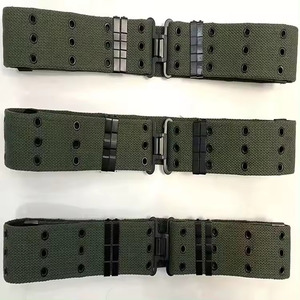 Ceinture tactique réglable en nylon de style militaire 57 mm, design extérieur de la taille, œillets en laiton pour l'entraînement en plein air, la défense personnelle - Product Image 5