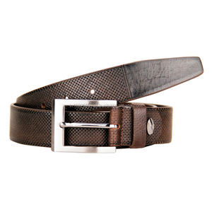 Ceintures Formelles en Cuir Véritable pour Hommes avec Boucle en Alliage Élégante Logo Personnalisé Prix de Gros d'Usine - Product Image 1