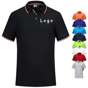 Polo de Golf profesional de alta calidad para hombre, Camiseta 100% de algodón con logotipo bordado personalizado, camiseta de trabajo Polo - Product Image 1