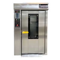 Nouvelle Four à Pain Automatique de Haute Qualité à 16 Plateaux, Gaz, Palette en Bois PE, 1100 kg, 380 V, Machine à Cuire pour Usage Domestique, Garantie 1 An