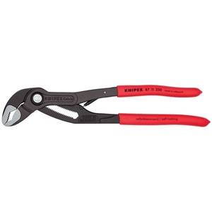 For Knipex Cobra Water Pump Pliers 250mm 46mm <b>Clamping</b> Width Polished Plastic Coating - Product Image 3