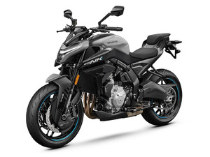 Pour moto sportive 678R noire et argentée avec accents bleus, design haute performance >80 km/h 1001-2000W - Product Image 6