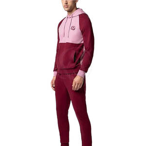 Ensembles de jogging décontractés à capuche pour l'hiver, vente en gros à faible MOQ, survêtement de sport personnalisé pour hommes, collection 2025 - Product Image 4