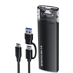Nouveau boîtier de disque dur portable sans outil M2 Boîtier de disque SSD à semi-conducteurs Type-C 3.1 M.2 - Product Image 1