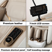 Fabrik-Großhandel: Musik-SL-Schienen-Thai-Stretch 2026 Lounge Beheizter Luxus-Shiatsu 4D Elektrischer Zero-Gravity-Massagesessel für den ganzen Körper