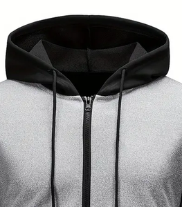 เสื้อฮู้ดผู้ชายแบบมีซิปสวมใส่สบายระบายอากาศได้ดีรุ่นล่าสุดสำหรับมืออาชีพ - Product Image 3