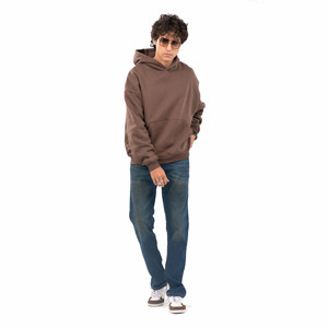 Sudadera con Capucha de Forro Polar Grueso de Alta Calidad para Hombre, Diseño de Logotipo Personalizado, Corte Regular, Mezcla de Algodón para Invierno, Ecológica, ODM - Product Image 3