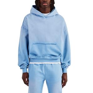 Conjunto Deportivo Informal para Hombre, Transpirable y Cómodo, Talla Grande, Conjunto Deportivo con Capucha, 100% Algodón, Traje Deportivo para Hombre 2026 - Product Image 6