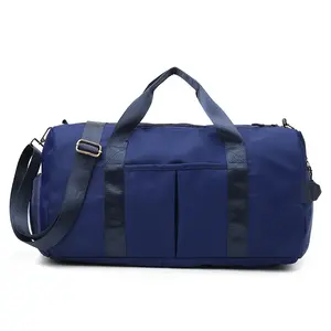 Оптовая продажа, сумка для багажа 230D из полиэфирной ткани, органайзер, складная дорожная сумка-мессенджер, вещевая сумка с индивидуальным логотипом