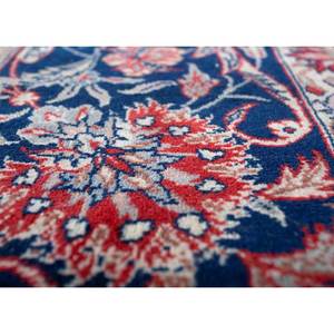 Tapis en laine noués à la main Aalam, motif floral et abstrait rouge et orange, 9x12 rectangulaire, pour entrée et salon Pae-4419 - Product Image 3