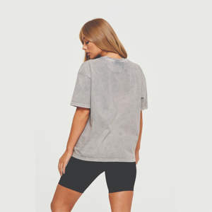 Último estilo mujeres camisetas ligeras transpirables 100% algodón mujeres camisetas para la venta - Product Image 2