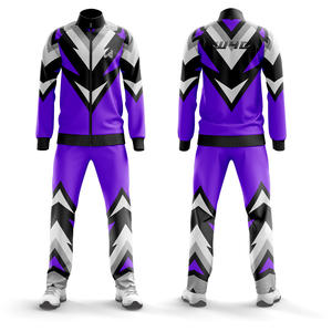 Survêtement technique en polaire épaisse pour homme, coupe classique, avec logo frontal, collection 2026 – Qualité supérieure - Product Image 3