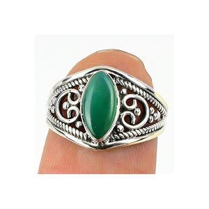 Anillos finos de plata de ley sólida 925, piedras preciosas de labradorita de alta calidad, venta al por mayor, OEM, compromiso de boda, piedra natal, San Valentín - Product Image 5