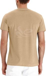 2025 Vintage microfibre hommes T-Shirt haute qualité personnalisable bouton doux grande taille 100% coton boutons personnalisés Style Vintage - Product Image 3