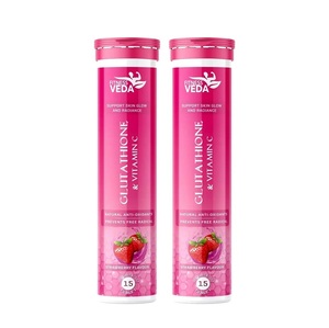 Tabletas de brillo a base de hierbas con poder antioxidante natural para un cutis claro con brillo radiante y suplemento de calidad superior - Product Image 1