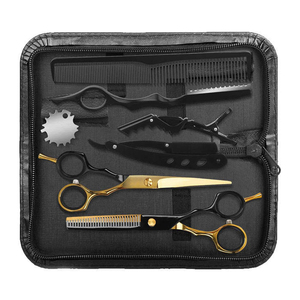 Haut de notre kit de ciseaux de coupe de cheveux de production pour salon/produit disponible en ciseaux de coiffeur de qualité supérieure fabriqués au Pakistan - Product Image 2
