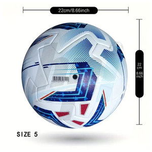 ฟุตบอลเย็บด้วยเครื่องจักร หนังแท้ ดีไซน์ใหม่ ขายดี มีจำนวนมาก - Product Image 3