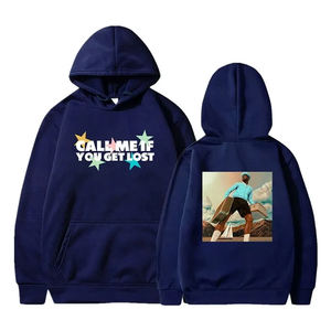 Sudadera con capucha doble personalizada de fabricante OEM para hombre, sudadera de invierno de peso pesado desgastada bordada - Product Image 3