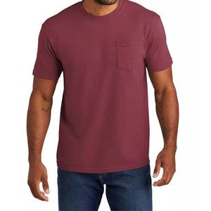 Camisetas Lisas Transpirables para Hombre, Fabricante de Camisetas de Algodón y Poliéster, Camisetas de Cuello Redondo para Hombre al por Mayor, Color Amarillo - Product Image 5