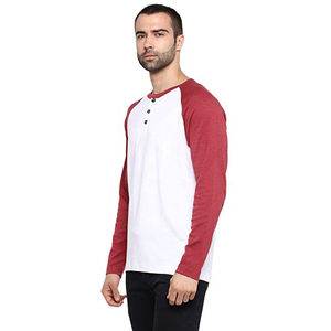 Chemise personnalisée de haute qualité pour hommes T-shirt à manches longues 100% coton T-shirt à manches longues pour hommes T-shirt en coton pour hommes - Product Image 3