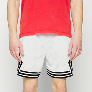 Colorful White Mesh Shorts Polyester Mesh Basketball Shorts Double <b>Layer</b> Custom Mesh Shorts - Product Image 1