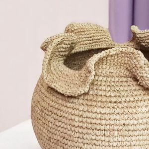 Gensil408 handmade <span class=keywords><strong>sisal</strong></span> Thùng giỏ một bền sinh thái rilly Giải pháp lưu trữ cho nhà của bạn hoặc văn phòng - Product Image 1