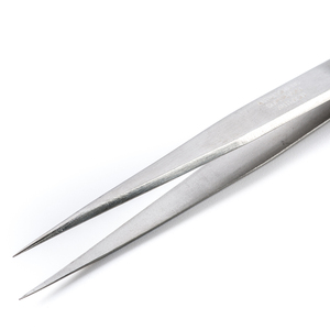 Herramientas de reparación de reloj de ordenador de acero inoxidable de extensión larga de Nariz recta eléctrica pinzas puntiagudas - Product Image 4