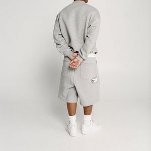 Custom Your Logo Sweat <b>Shorts</b> <b>Men</b> Fleece French Terry <b>5</b> <b>Inch</b> <b>Inseam</b> 100% Cotton Basketball Streetwear <b>Shorts</b> - Product Image 4