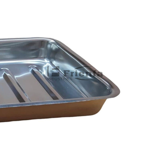 Plateau pour instruments de chirurgie médicale en acier inoxydable de style unique Plateau pour instruments d'impression de logo entièrement personnalisé - Product Image 4