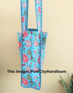 Sacs à main en coton matelassé pour femmes sac à provisions à bandoulière organisateur d'épicerie bloc à la main imprimé fille sacs de voyage - Product Image 4