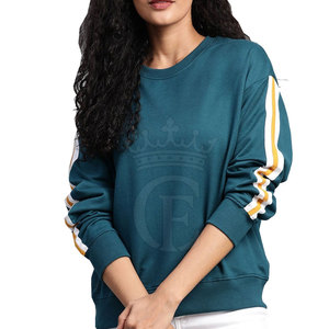 สเวตเชิ้ตแบบสวมศีรษะสำหรับผู้หญิงทรงพอดีตัว - Product Image 1