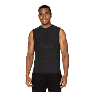 Vente en gros OEM personnalisé hommes Muscle débardeur impression graphique en détresse glacé lavage Fitness sans manches fabricant de chemises de gymnastique - Product Image 3