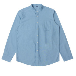 เสื้อยืดคอปกตั้งเล็กสำหรับผู้ชายเสื้อผ้าทางการลำลองธุรกิจเทรนด์ - Product Image 2