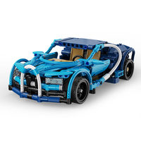 CADA C52025 Honour Sports, Kits de Construcción de Modelos de Autos, Auto a Control Remoto, Bloques de Construcción, Juguetes para Armar