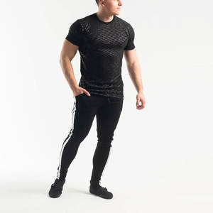 Nouveautés fabriqués en usine T-shirts hip-hop de haute qualité pour hommes Meilleures ventes T-shirts à manches courtes imprimés pour hommes - Product Image 1