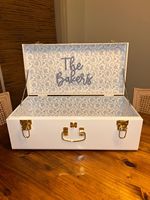 Coffre de rangement moderne et élégant, coffre robuste à utiliser pour la maison, le jardin, la ferme, la chambre à coucher, le salon, la chambre d'amis, etc.