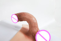 Culotte réaliste en silicone souple et imperméable avec prothèse pénienne intégrée, effet peau nue, pour travestissement