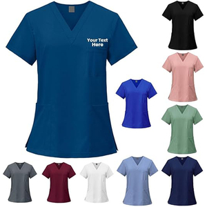 Uniformes Médicos para Hombre FIQRA SPORTS al por Mayor, OEM, Venta Caliente, Personalizados, Tela de Sarga de Spandex/Poliéster, Conjunto de Uniforme Médico - Product Image 1