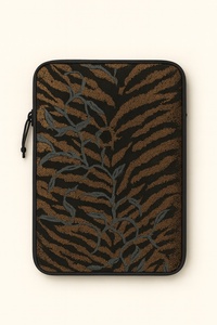 Funda para portátil de poliéster duradero personalizada 2025, forro polar suave, nueva funda protectora a cuadros colorida para tableta portátil - Product Image 5