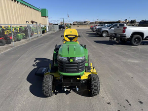 รถตัดหญ้า Johnn-Deere X738 สำหรับขาย รถตัดหญ้าแบบนั่งขับ รถแทรกเตอร์สำหรับสวน ตัดหญ้าได้ พร้อมที่เก็บหญ้าแบบ High Tip ลดราคา - Product Image 3