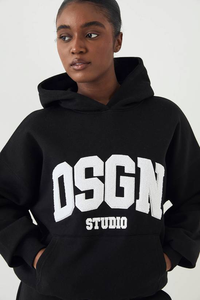 Sudadera con Capucha Unisex Extra Grande de Forro Polar de Algodón Grueso con Estampado Frontal y Logotipo Personalizado para Invierno, Venta al por Mayor - Product Image 3