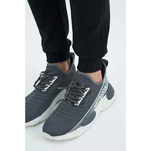 Conjunto Deportivo para Hombre Harry Gris Melange y Negro 85197 - Corte Estándar y Transpirable para Mayor Comodidad y Estilo - Product Image 3