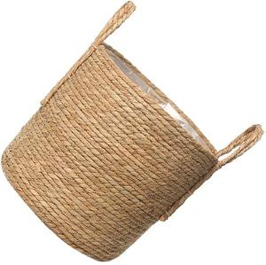 Jardinière en jonc de mer Panier Pots de plantes naturelles Conteneurs Décor incroyable Jardinière Donner un aspect naturel attrayant Votre maison et votre jardin - Product Image 2