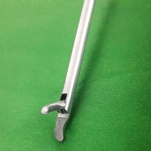 Nouveau porte-aiguille laparoscopique manuel réutilisable en acier inoxydable de haute qualité, pour chirurgie générale, certifié CE ISO13485 Classe I - Product Image 2