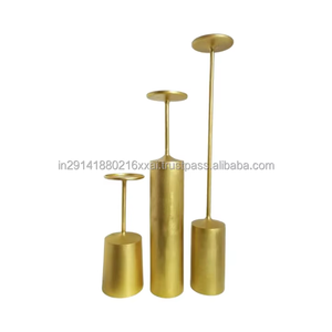 Elegante candelabro de metal con tarros de linterna para el hogar Navidad Boda Cumpleaños Celebraciones de Pascua de San Valentín - Product Image 2