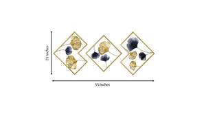 การตกแต่งผนังโลหะแบบวงกลมรูปปั้นศิลปะทำด้วยมือทำจากเหล็กสำหรับห้องนั่งเล่นบ้านและตกแต่งห้องโถงชิ้นงานที่เน้นเสียง - Product Image 5