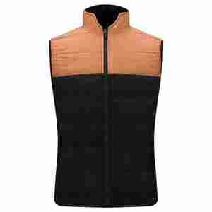 Quilted Vests Warm <b>Fur</b> <b>Hooded</b> Custom Logo Outer Wear Zipper Gilet Womens Customized Puffer Vest Winter Sleeveless <b>Jacket</b> Ladies - Product Image 1